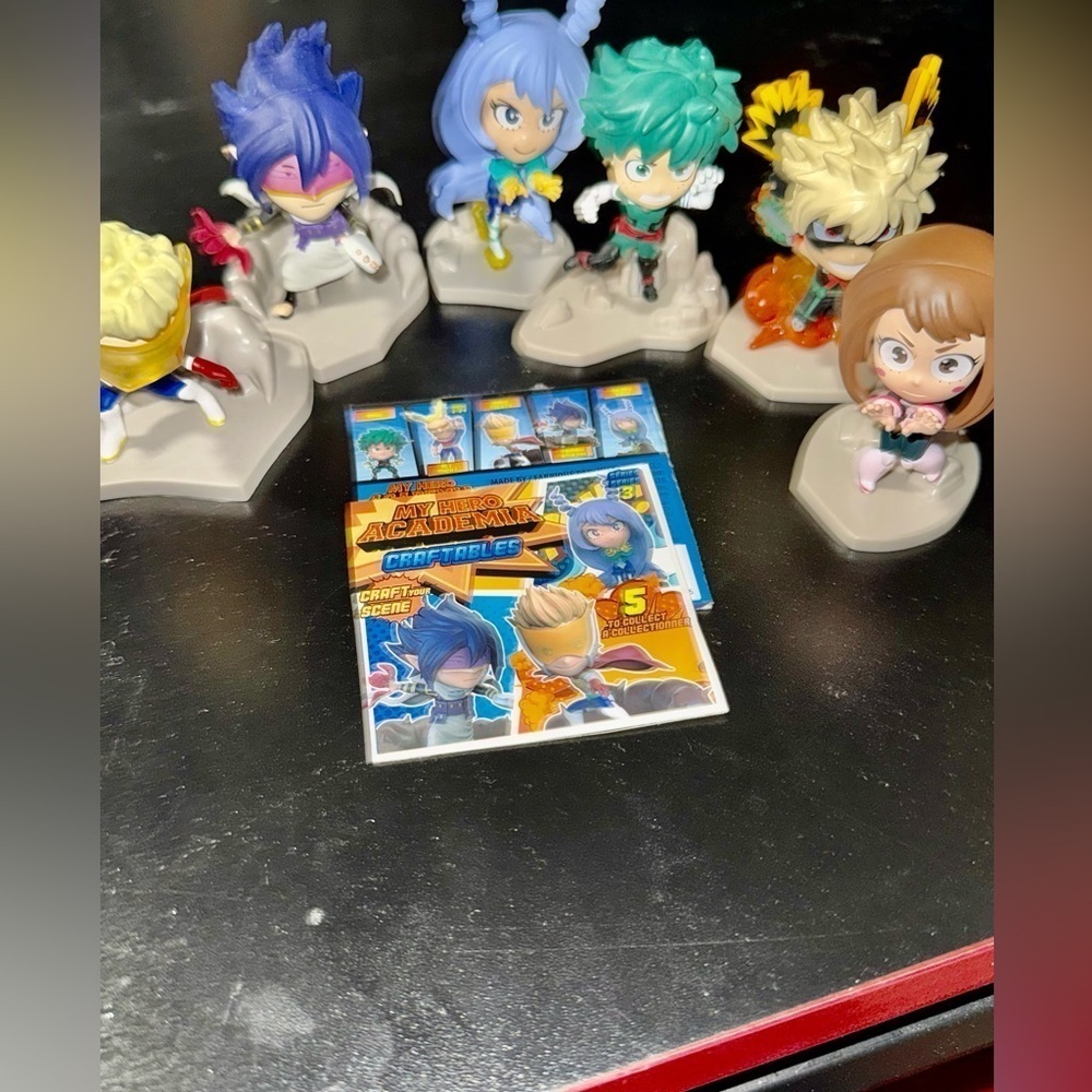 Lot Of 6 My Hero Academia Figures​​​​​​
